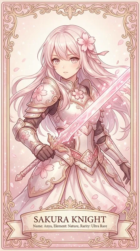 社区粉丝创作樱花骑士同人画